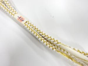 未使用品　正絹　手組帯締め